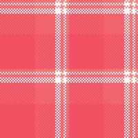 Écossais tartan sans couture modèle. vérificateur modèle pour foulard, robe, jupe, autre moderne printemps l'automne hiver mode textile conception. vecteur