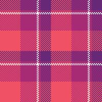 Écossais tartan sans couture modèle. vérificateur modèle traditionnel Écossais tissé tissu. bûcheron chemise flanelle textile. modèle tuile échantillon inclus. vecteur
