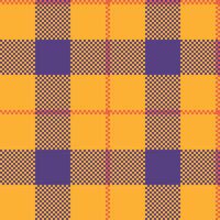 tartan plaid sans couture modèle. tartan sans couture modèle. sans couture tartan illustration ensemble pour foulard, couverture, autre moderne printemps été l'automne hiver vacances en tissu imprimer. vecteur