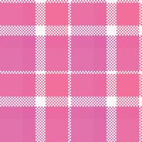 tartan plaid sans couture modèle. damier modèle. modèle pour conception ornement. sans couture en tissu texture. illustration vecteur