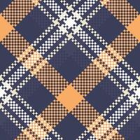 plaid motifs transparent. Écossais tartan modèle modèle pour conception ornement. sans couture en tissu texture. vecteur