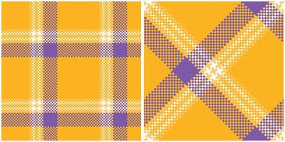 plaids modèle transparent. Écossais tartan modèle flanelle chemise tartan motifs. branché carrelage pour fonds d'écran. vecteur