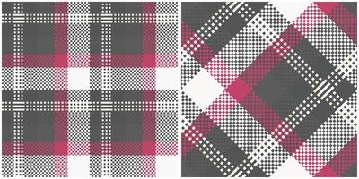 tartan plaid modèle transparent. abstrait vérifier plaid modèle. flanelle chemise tartan motifs. branché carrelage illustration pour fonds d'écran. vecteur