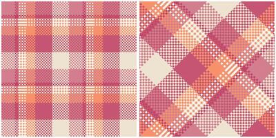 tartan plaid modèle transparent. Écossais plaid, flanelle chemise tartan motifs. branché carrelage illustration pour fonds d'écran. vecteur