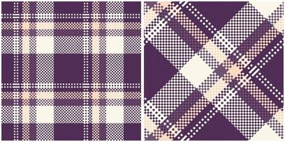 Écossais tartan plaid sans couture modèle, tartan sans couture modèle. modèle pour conception ornement. sans couture en tissu texture. illustration vecteur