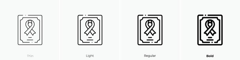 santé rapport icône. mince, lumière, ordinaire et audacieux style conception isolé sur blanc Contexte vecteur