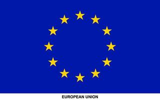 drapeau de européen syndicat, européen syndicat nationale drapeau vecteur