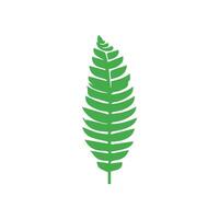 vert feuille. feuilles icône sur isolé Contexte. collection vert feuille. éléments conception pour naturel, éco, végétalien, bio Étiquettes vecteur