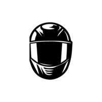 moto casque icône ensemble. courses équipe casque illustration vecteur