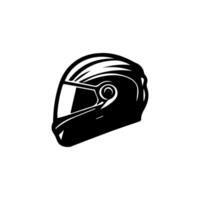 moto casque icône ensemble. courses équipe casque illustration vecteur