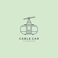 câble voiture logo dessin animé modèle icône noir moderne isolé illustration vecteur