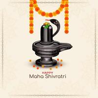 culturel content maha shivratri hindou traditionnel Festival Contexte vecteur