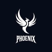 une phénix logo vecteur