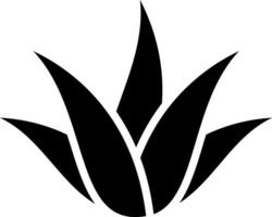 aloès Vera icône logo conception illustration vecteur