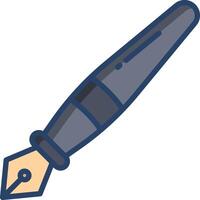 stylo conduire linéaire Couleur illustration vecteur