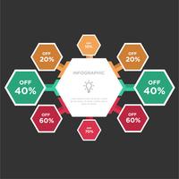 Éléments vectoriels pour infographie. Modèle de diagramme, graphique, présentation et graphique. vecteur