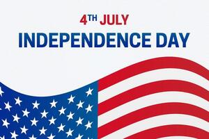 4e juillet indépendance journée Contexte illustration vecteur