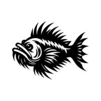 poisson prédateur logo conception. Goliath logo conception inspiration vecteur