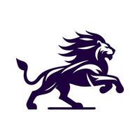 fonctionnement Lion logo. Lion logo illustration vecteur