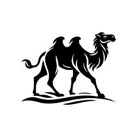 chameau logo conception illustration vecteur