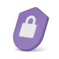 mot de passe chiffrement cyberespace la criminalité contrôle pirate attaque antivirus protection 3d icône vecteur