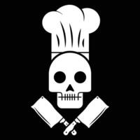cool culinaire bandit T-shirt cadeau pour pro cuisine Maître vecteur