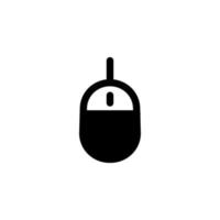 souris icône conception vecteur symbole ordinateur, appareil, matériel, cliquez pour le multimédia
