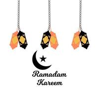 ramadan islamique élégant beau design de bannière vecteur