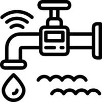 bouteille boisson icône symbole image. illustration de le boisson l'eau bouteille verre conception image vecteur