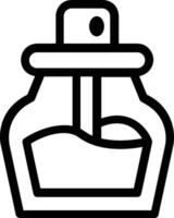 bouteille boisson icône symbole image. illustration de le boisson l'eau bouteille verre conception image vecteur