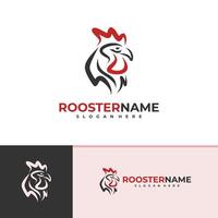 coq logo modèle, Créatif coq tête logo conception concepts vecteur