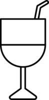 bouteille boisson icône symbole image. illustration de le boisson l'eau bouteille verre conception image vecteur