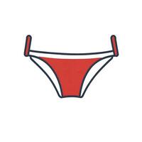 culotte femmes logo vecteur