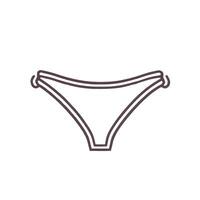 culotte femmes logo vecteur