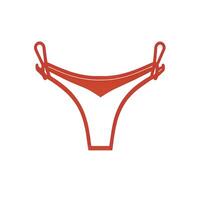 culotte femmes logo vecteur