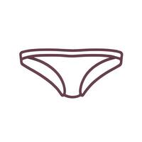 culotte femmes logo vecteur