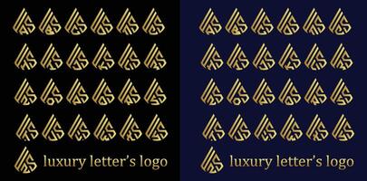 luxe 3 lettre logo conception, fsa, fsb, fsc, fsd, fse, fsf, fsg, fsh, fsi, fsj, fsk, fsl, fsm, fsn, fso, fsp, fsq, fsr, fss, fst, fsu, fsv, fsw, fsx, fsy,fsz, vecteur