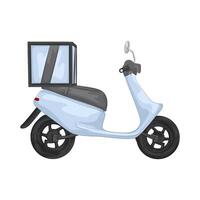 illustration de scooter vecteur