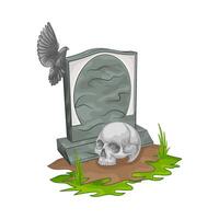 illustration de la tombe vecteur