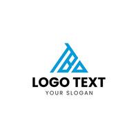 le logo pour une entreprise cette les usages le lettre b vecteur