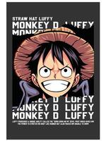 un pièce luffy visage un vecteur