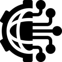 cette icône ou logo numérique perturbation icône ou autre où tout en relation à perturbation et autres ou conception application Logiciel vecteur