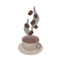 illustration de café tasse vecteur