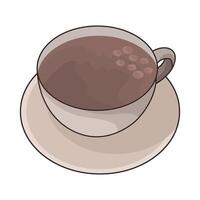 illustration de café tasse vecteur