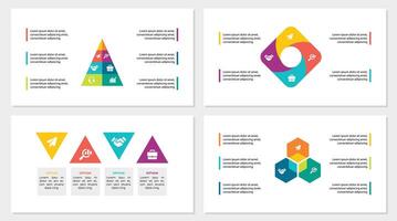 modèle de conception infographique vecteur