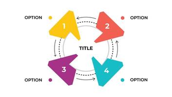 modèle de conception infographique vecteur