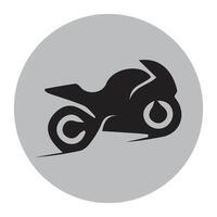 moto icône symbole vecteurs illustration vecteur