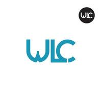 wc logo lettre monogramme conception vecteur