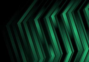 foncé vert brillant rayures abstrait géométrique entreprise Contexte vecteur
