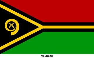 drapeau de Vanuatu, Vanuatu nationale drapeau vecteur